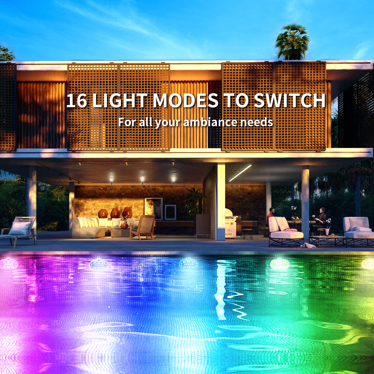 HCP159  充电款泳池灯